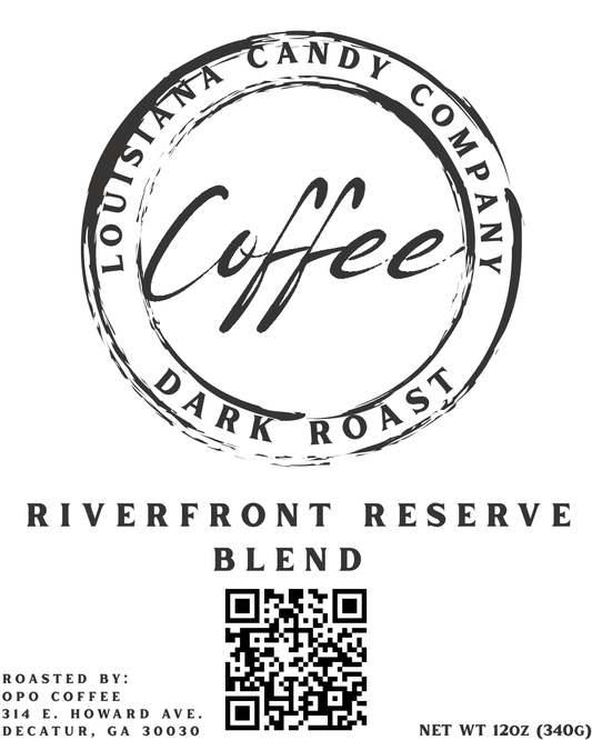 Riverfront Reserve Blend -Louisiana Inspired Small Batch Coffee – 12 oz