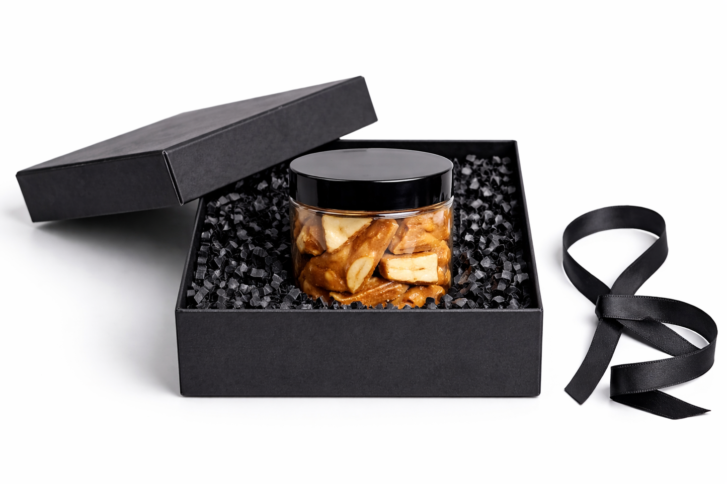 Bananas Foster Peanut Brittle