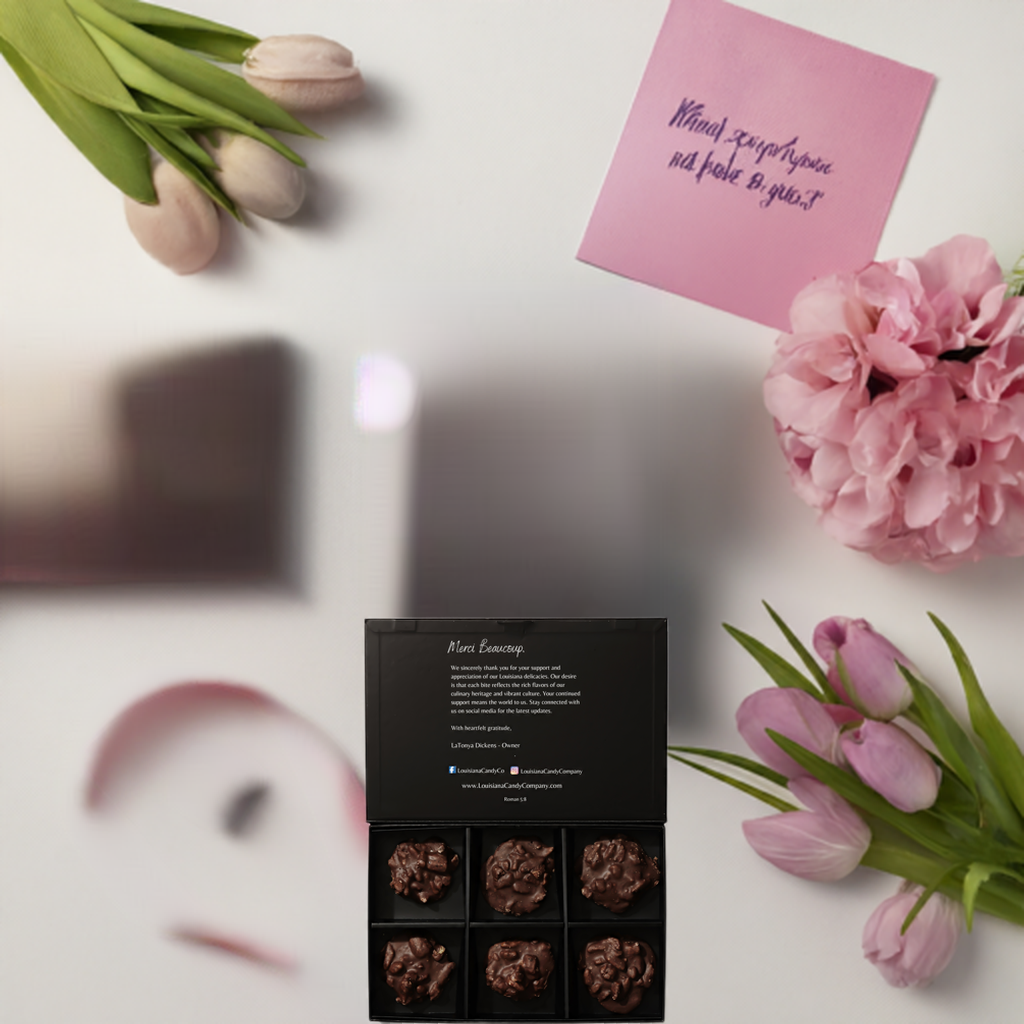 Mississippi Mudslide Pralines - 6 Count